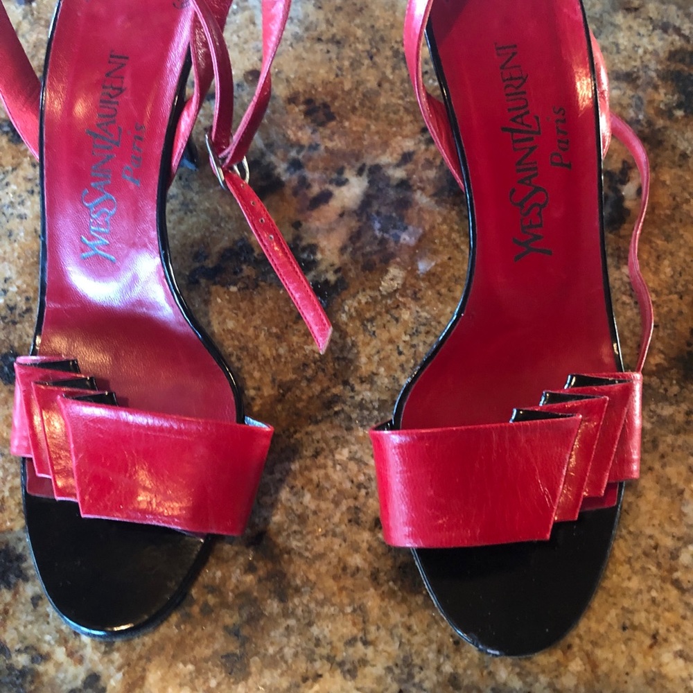 Vintage YSL pumps- Authentic (no box)